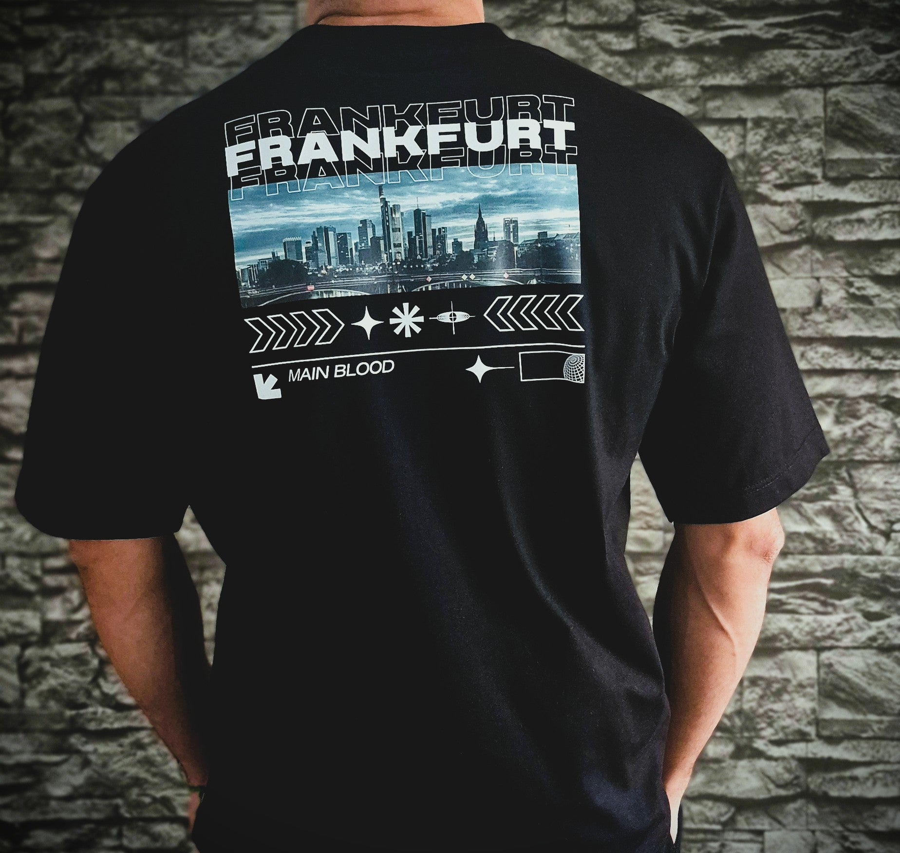 SKYLINE SOUL OVERSIZED T SHIRT